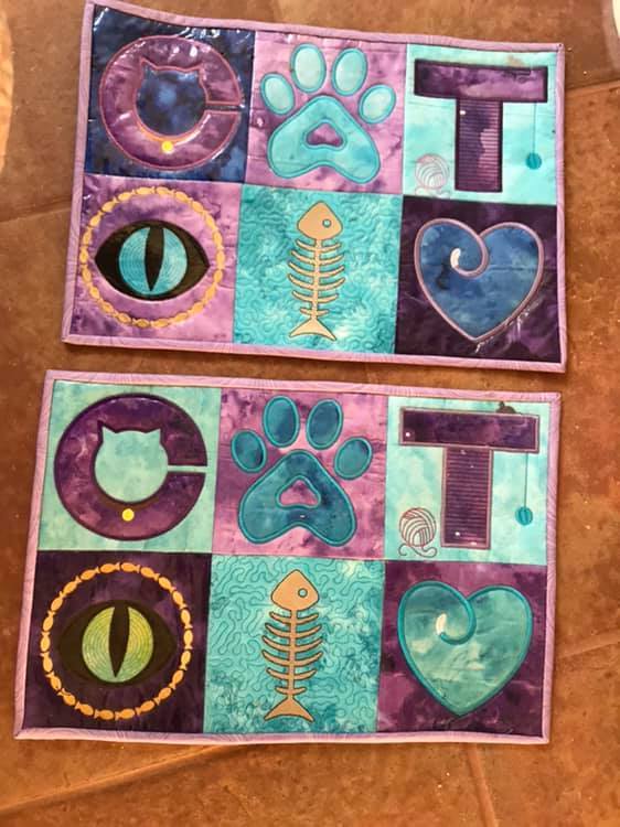 Cat Food Mat 4x4 5x5 6x6 - Sweet Pea Australia In the hoop machine embroidery designs. in the hoop project, in the hoop embroidery designs, craft in the hoop project, diy in the hoop project, diy craft in the hoop project, in the hoop embroidery patterns, design in the hoop patterns, embroidery designs for in the hoop embroidery projects, best in the hoop machine embroidery designs perfect for all hoops and embroidery machines