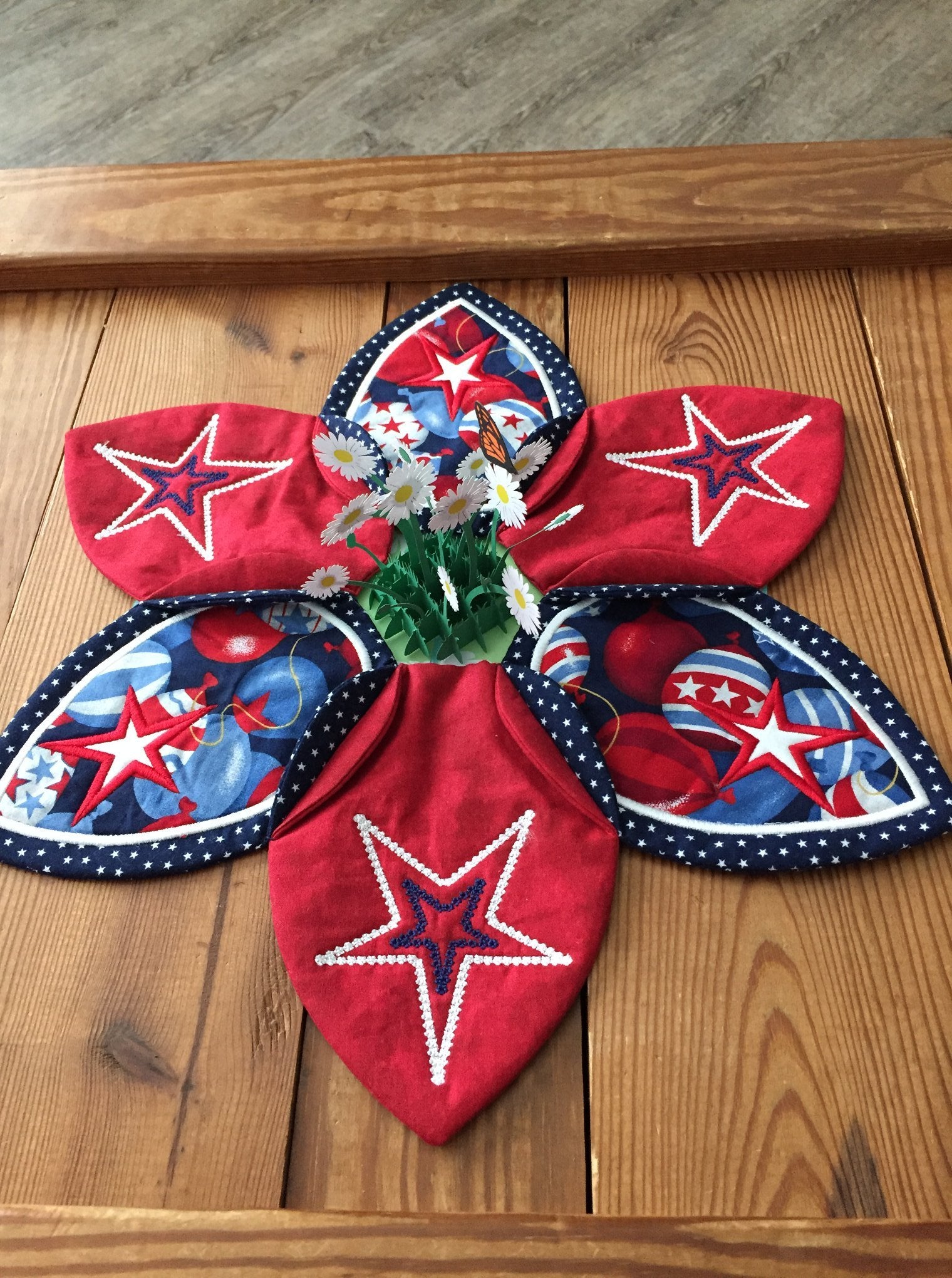 Stars and Stripes Table Centre 5x7 6x10 7x12 - Sweet Pea Australia In the hoop machine embroidery designs. in the hoop project, in the hoop embroidery designs, craft in the hoop project, diy in the hoop project, diy craft in the hoop project, in the hoop embroidery patterns, design in the hoop patterns, embroidery designs for in the hoop embroidery projects, best in the hoop machine embroidery designs perfect for all hoops and embroidery machines