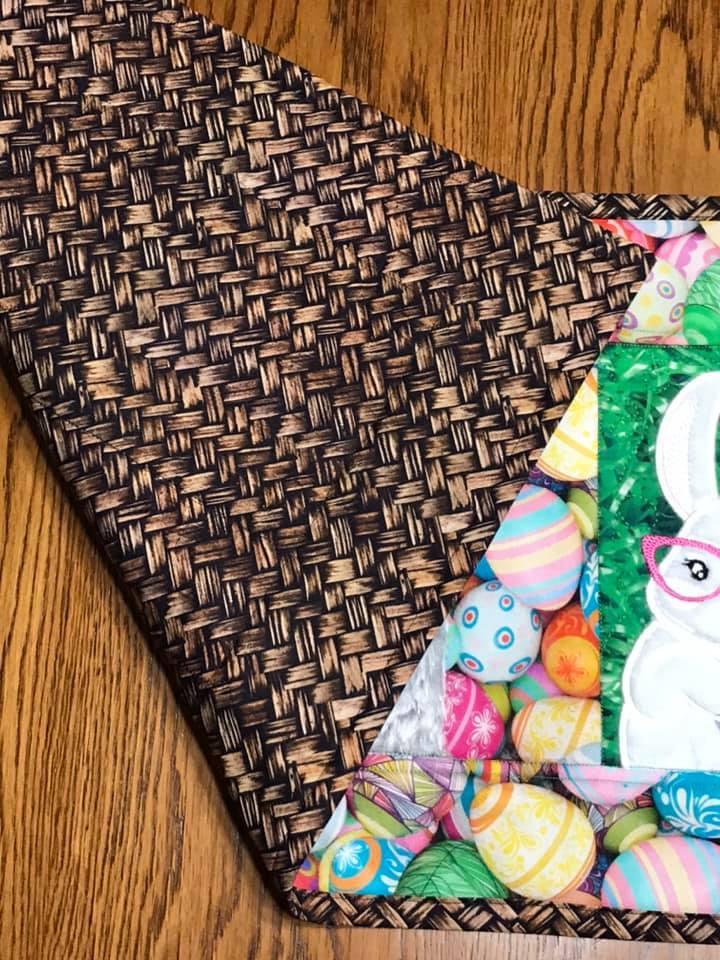 Easter Bunnies and Eggs Table Runner 5x7 6x10 8x12 - Sweet Pea Australia In the hoop machine embroidery designs. in the hoop project, in the hoop embroidery designs, craft in the hoop project, diy in the hoop project, diy craft in the hoop project, in the hoop embroidery patterns, design in the hoop patterns, embroidery designs for in the hoop embroidery projects, best in the hoop machine embroidery designs perfect for all hoops and embroidery machines