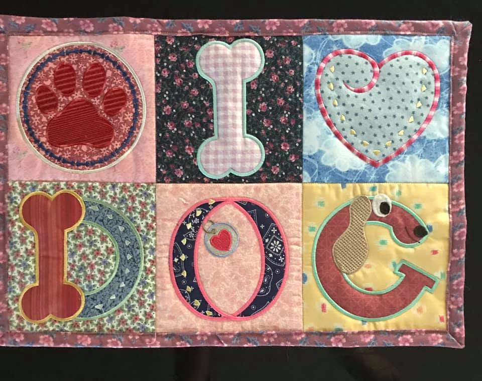 Dog Food Mat 4x4 5x5 6x6 - Sweet Pea Australia In the hoop machine embroidery designs. in the hoop project, in the hoop embroidery designs, craft in the hoop project, diy in the hoop project, diy craft in the hoop project, in the hoop embroidery patterns, design in the hoop patterns, embroidery designs for in the hoop embroidery projects, best in the hoop machine embroidery designs perfect for all hoops and embroidery machines