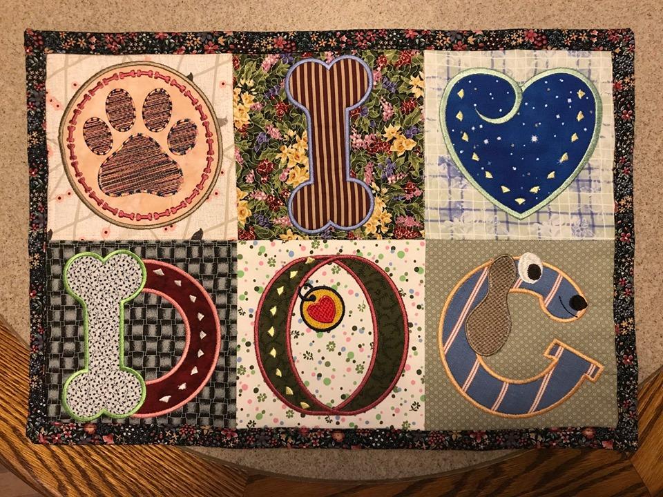 Dog Food Mat 4x4 5x5 6x6 - Sweet Pea Australia In the hoop machine embroidery designs. in the hoop project, in the hoop embroidery designs, craft in the hoop project, diy in the hoop project, diy craft in the hoop project, in the hoop embroidery patterns, design in the hoop patterns, embroidery designs for in the hoop embroidery projects, best in the hoop machine embroidery designs perfect for all hoops and embroidery machines