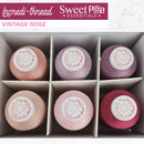 Incredi-thread™ 1000M/1100YDS 6 Pack - Vintage Rose | Sweet Pea.