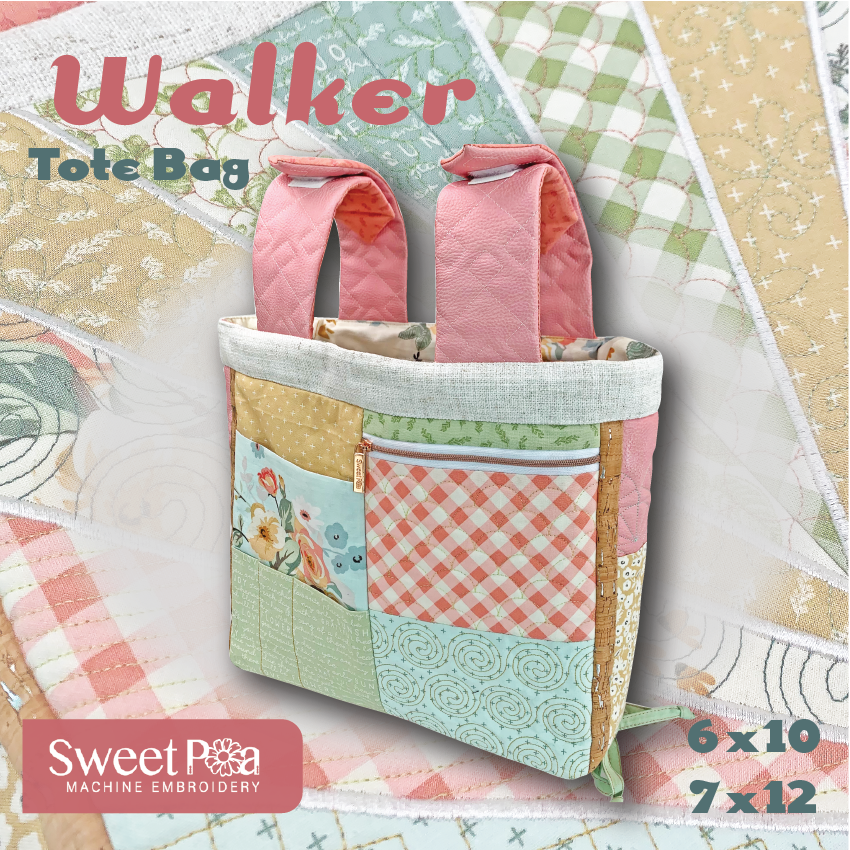 Crochet walker tote bag 2025 pattern