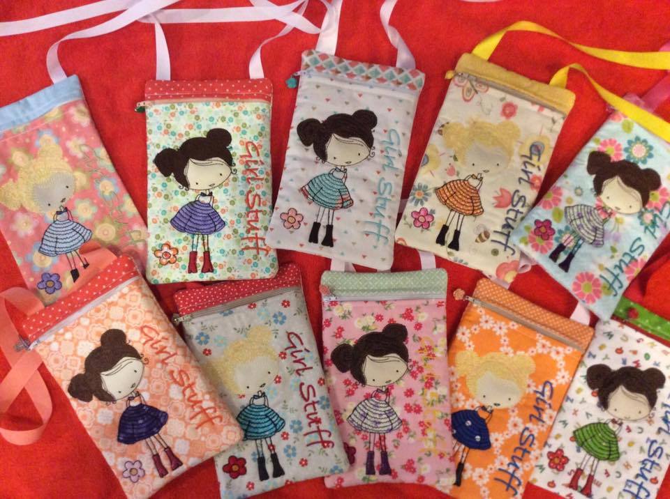 Girl Stuff Zipper Purse 5x7 - Sweet Pea Australia In the hoop machine embroidery designs. in the hoop project, in the hoop embroidery designs, craft in the hoop project, diy in the hoop project, diy craft in the hoop project, in the hoop embroidery patterns, design in the hoop patterns, embroidery designs for in the hoop embroidery projects, best in the hoop machine embroidery designs perfect for all hoops and embroidery machines