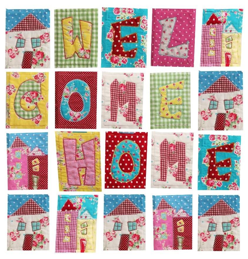 Welcome home house draught stopper and quilt blocks 4x4 5x7 in the hoop machine embroidery - Sweet Pea Australia In the hoop machine embroidery designs. in the hoop project, in the hoop embroidery designs, craft in the hoop project, diy in the hoop project, diy craft in the hoop project, in the hoop embroidery patterns, design in the hoop patterns, embroidery designs for in the hoop embroidery projects, best in the hoop machine embroidery designs perfect for all hoops and embroidery machines