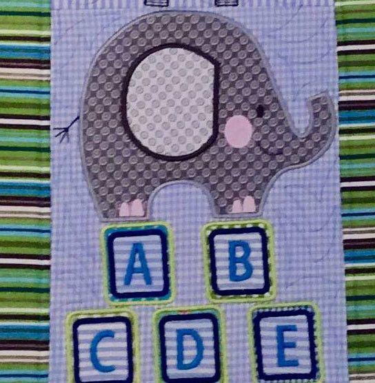 Elephant Wall Hanging 6x10 8x12 9.5x14 - Sweet Pea Australia In the hoop machine embroidery designs. in the hoop project, in the hoop embroidery designs, craft in the hoop project, diy in the hoop project, diy craft in the hoop project, in the hoop embroidery patterns, design in the hoop patterns, embroidery designs for in the hoop embroidery projects, best in the hoop machine embroidery designs perfect for all hoops and embroidery machines