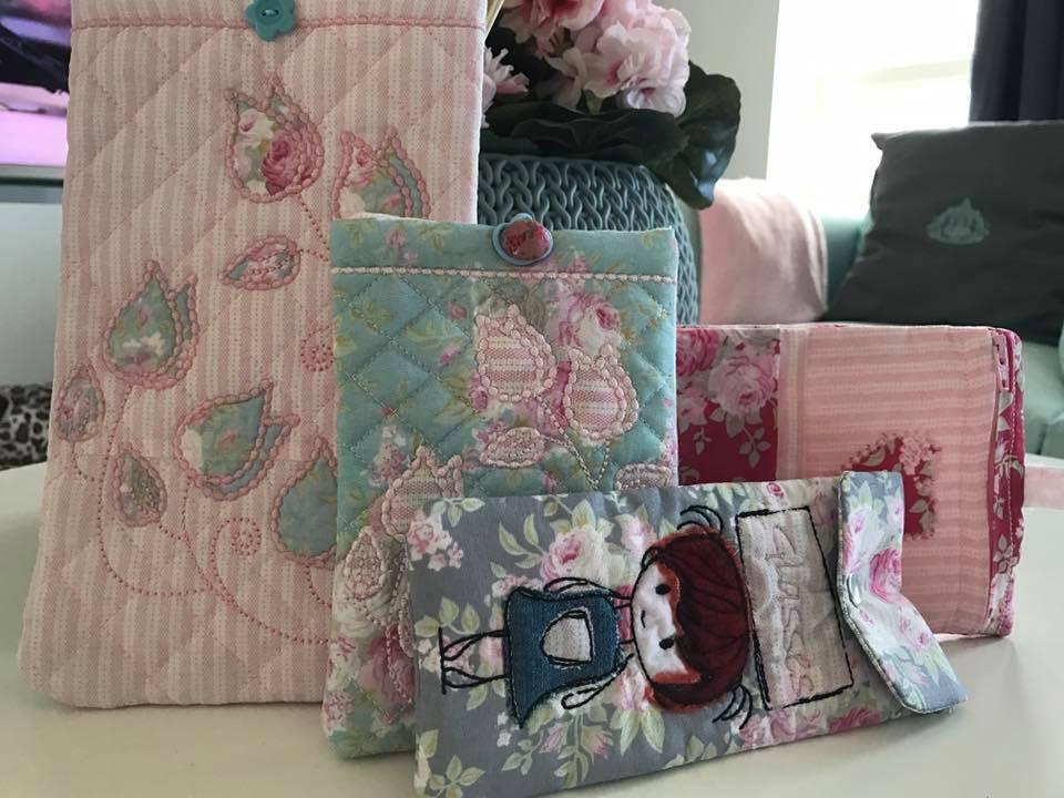 Tulip Phone or Tablet Case 5x7 6x10 7x12 8x12 - Sweet Pea Australia In the hoop machine embroidery designs. in the hoop project, in the hoop embroidery designs, craft in the hoop project, diy in the hoop project, diy craft in the hoop project, in the hoop embroidery patterns, design in the hoop patterns, embroidery designs for in the hoop embroidery projects, best in the hoop machine embroidery designs perfect for all hoops and embroidery machines