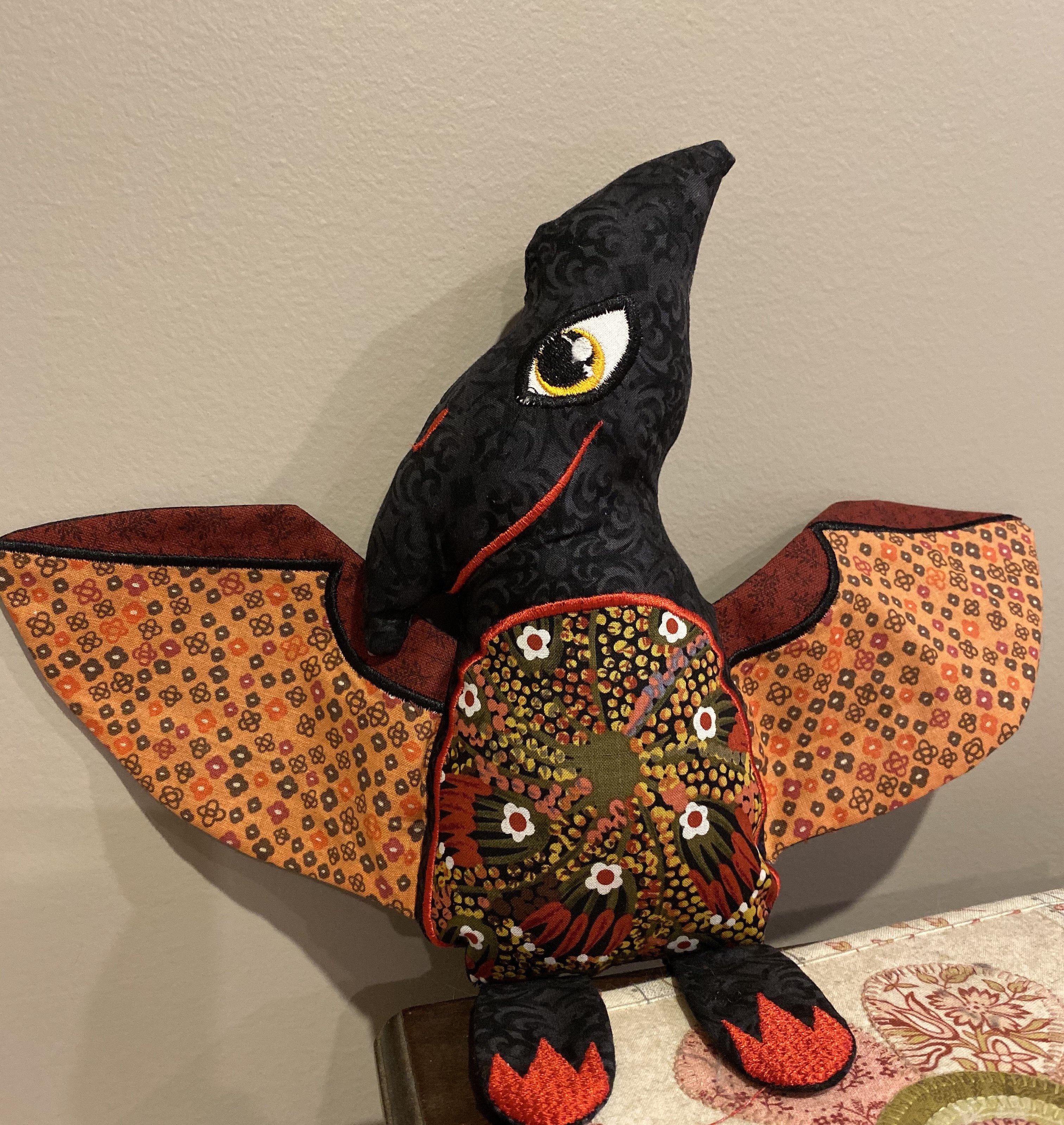 Pterodactyl Stuffed Toy 5x7 6x10 7x12 - Sweet Pea Australia In the hoop machine embroidery designs. in the hoop project, in the hoop embroidery designs, craft in the hoop project, diy in the hoop project, diy craft in the hoop project, in the hoop embroidery patterns, design in the hoop patterns, embroidery designs for in the hoop embroidery projects, best in the hoop machine embroidery designs perfect for all hoops and embroidery machines