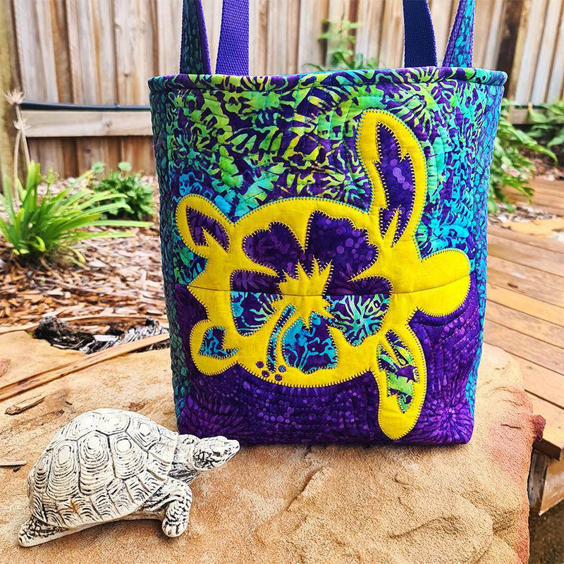 Turtle Reflections Applique and Handbag Pattern - Sweet Pea