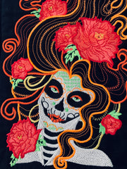 Dia de los Muertos  Day of the Dead        'in the hoop' machine embroidery designs