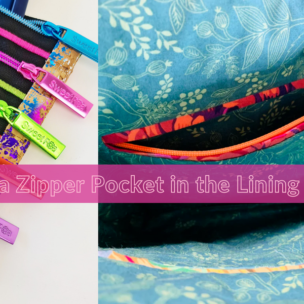 How to Sew a Zippered Pocket 