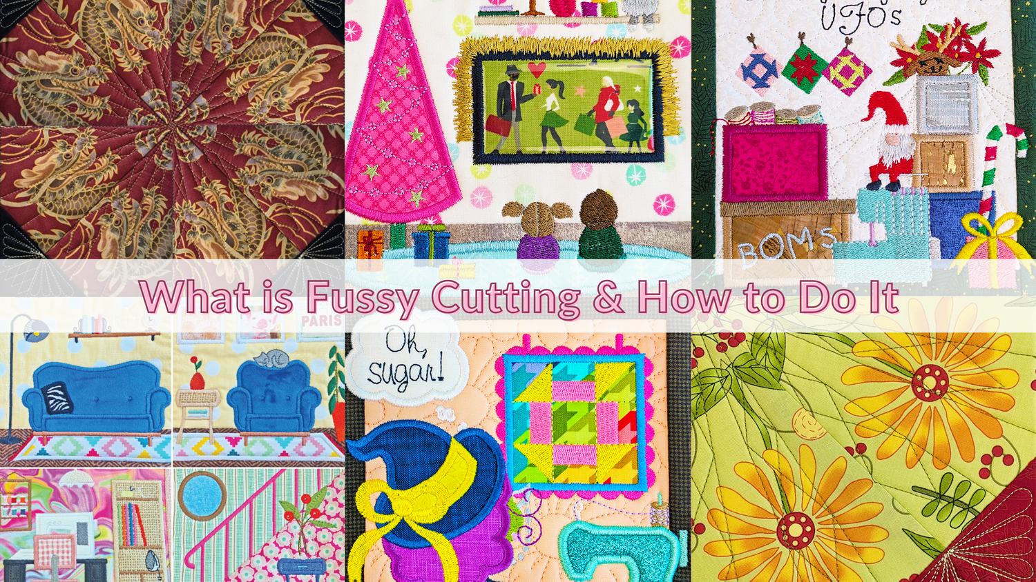 fussy cutting blog