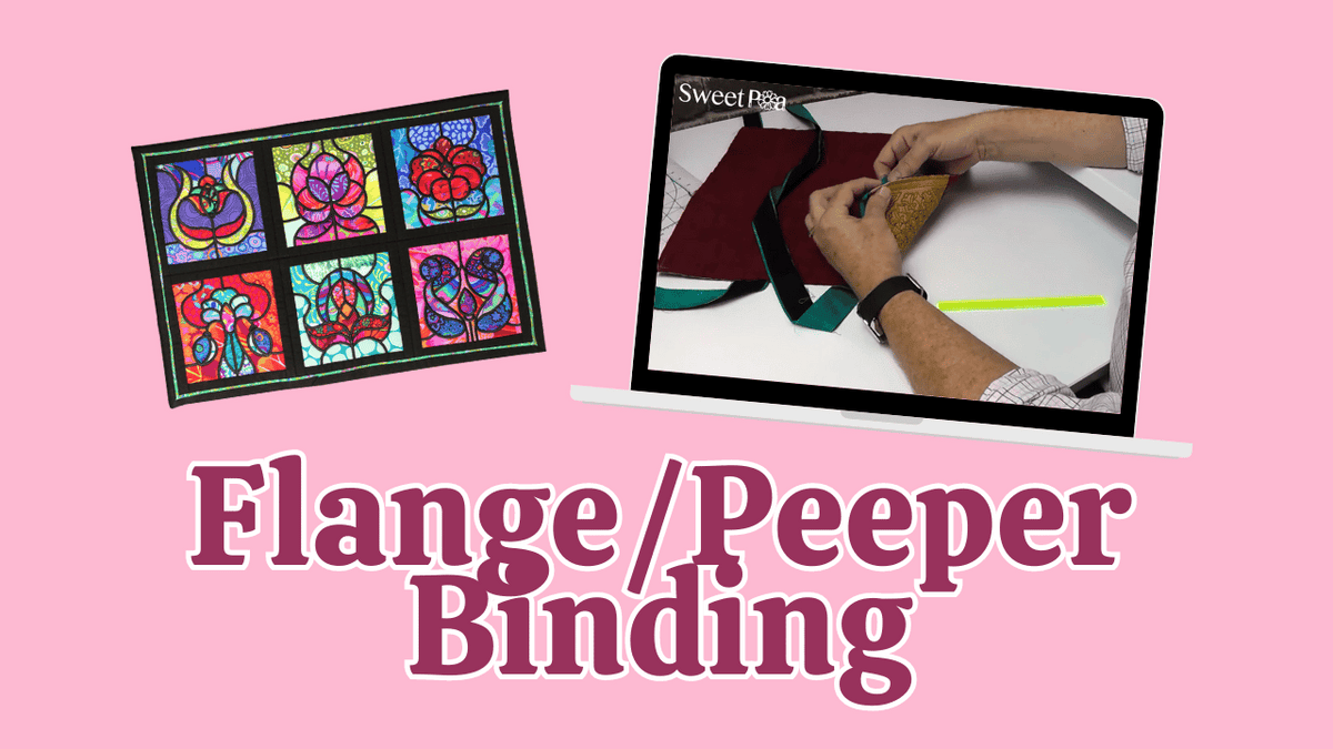 How to Sew Flange/Peeper Binding