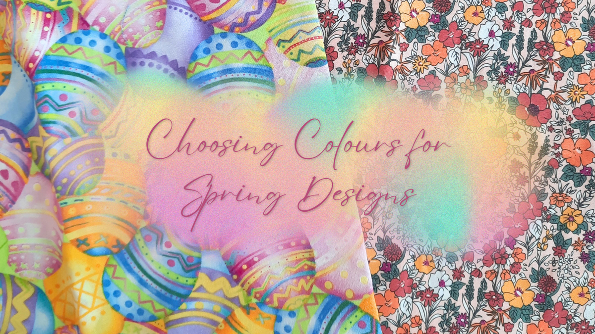 Sweet Spring Designs Choosing Colours for Spring Designs
