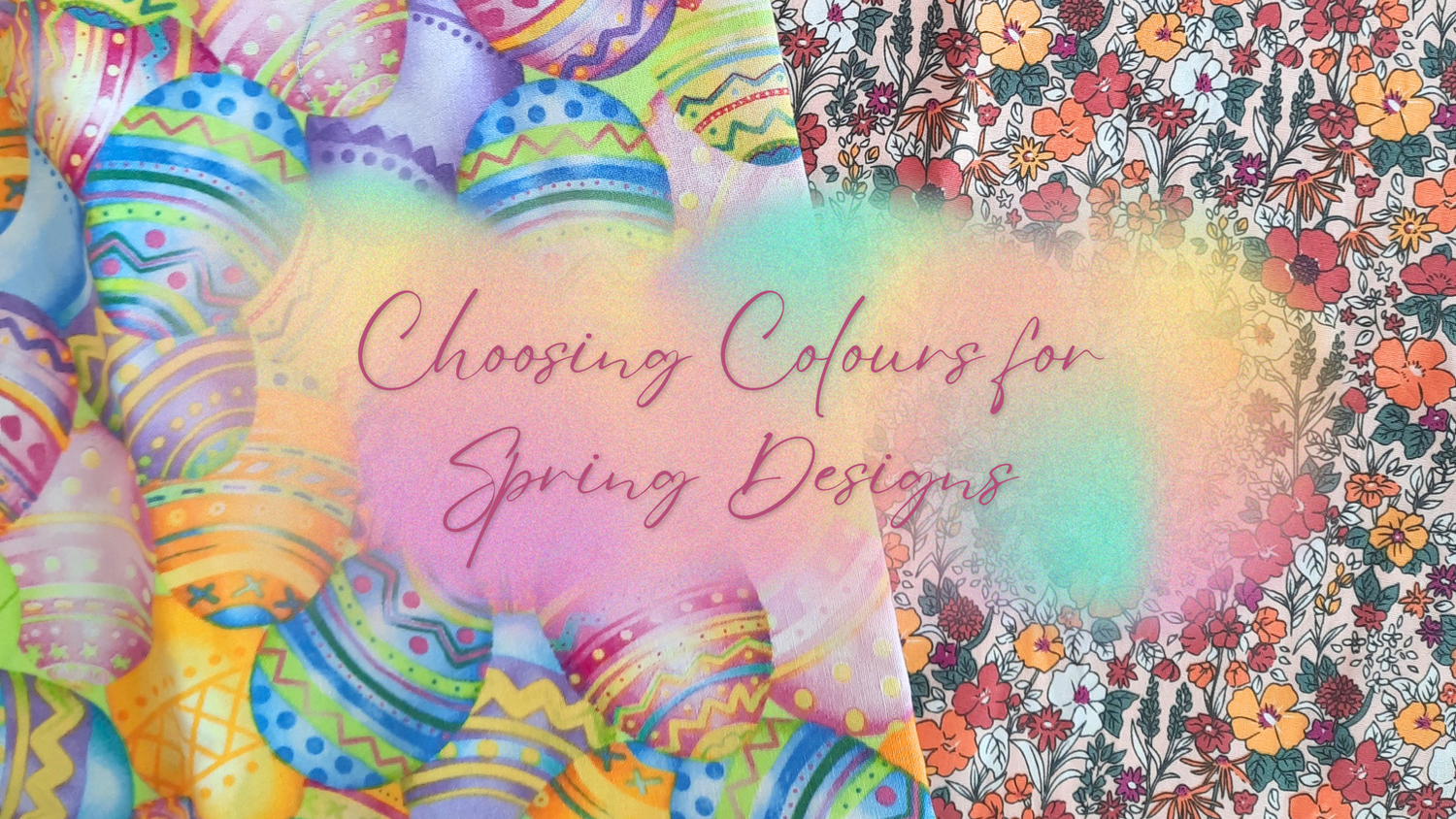 Choosing Colours for Spring and Easter ITH Designs