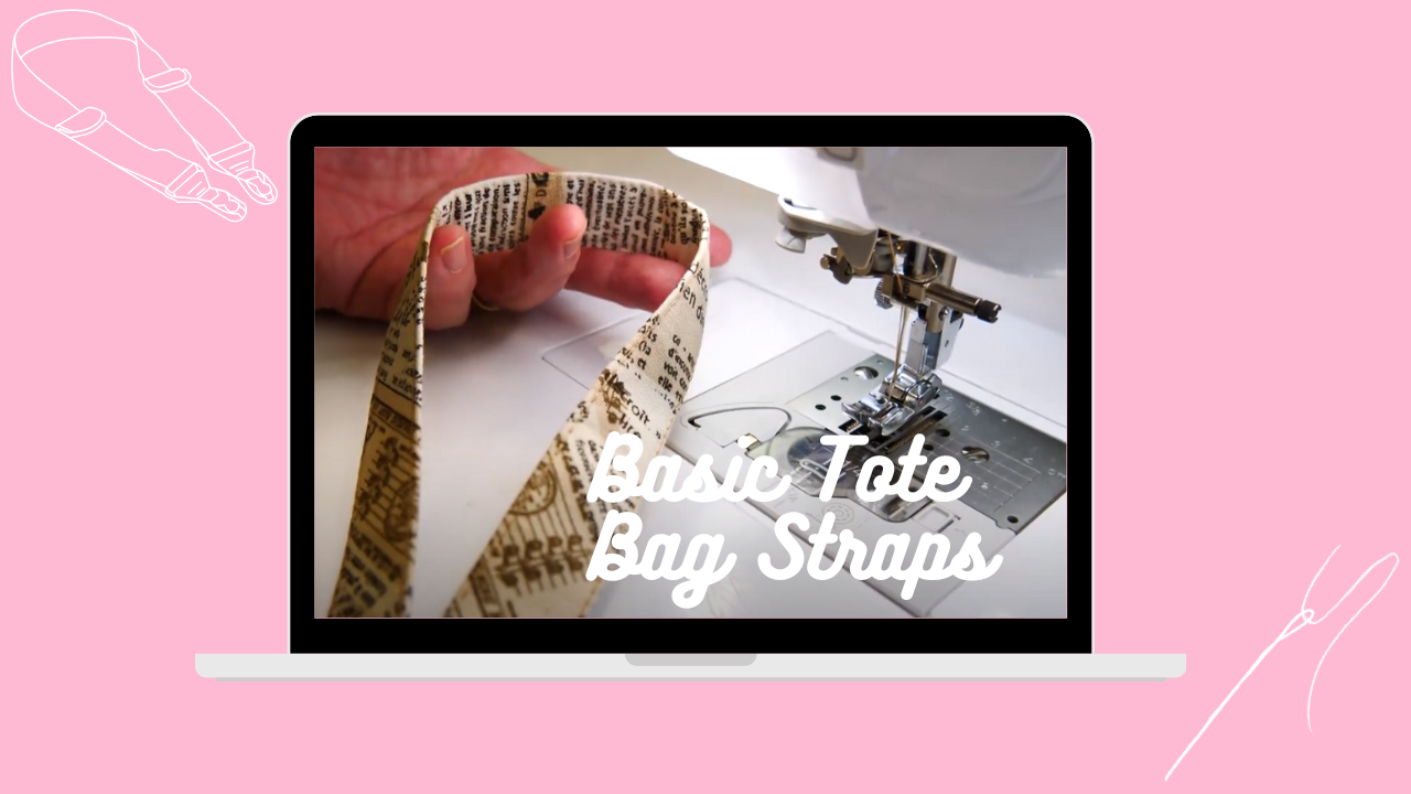 How to Make Basic Tote Bag Straps