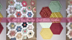 How to Sew Hexagon Quilt Blocks Together