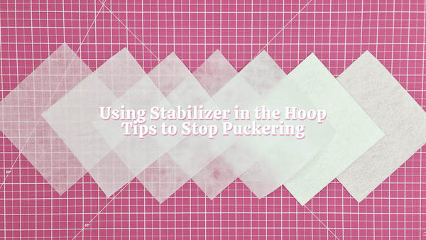 using stabilizer in embroidery