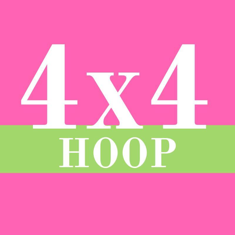 4x4 In the hoop