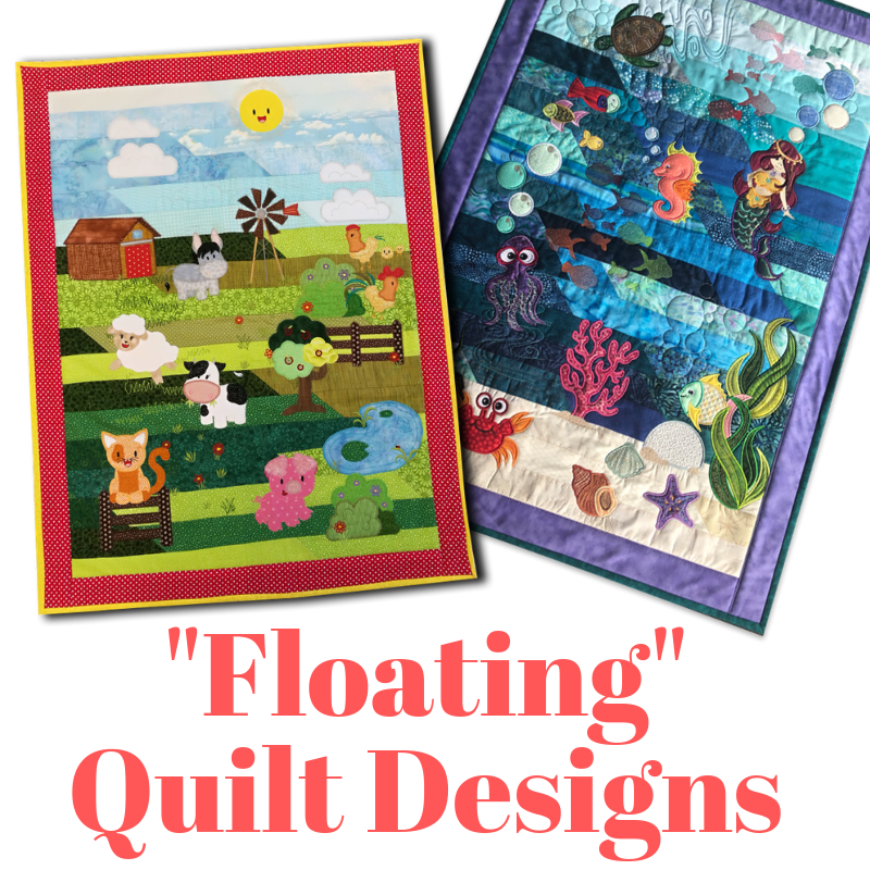 Floating Quilt Designs We are going to have a look at how to make a