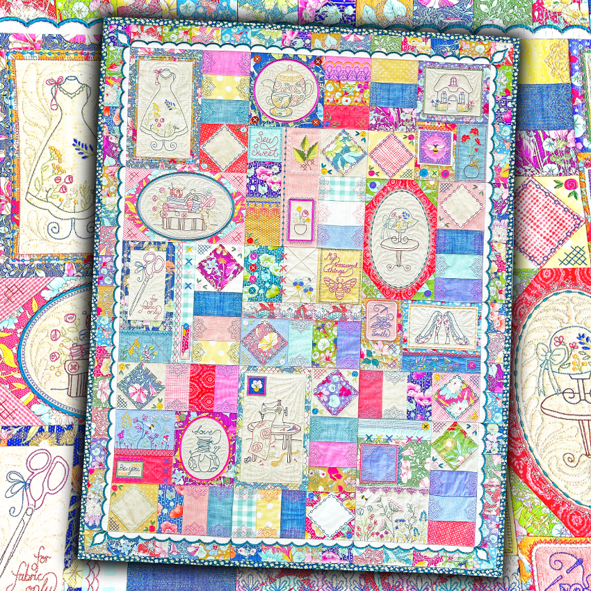 treasure notions bow quilt