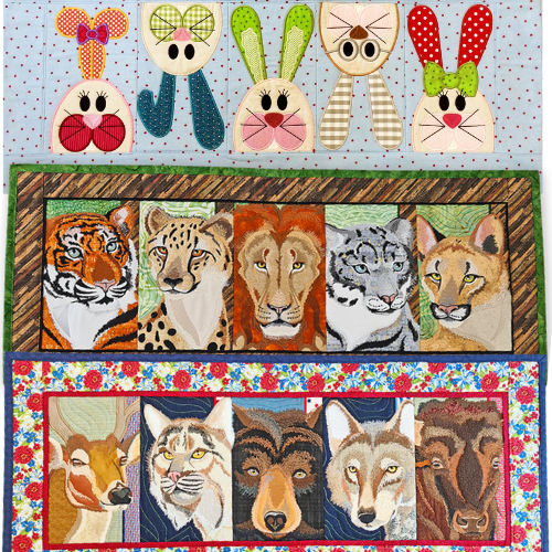 animal table runners ith