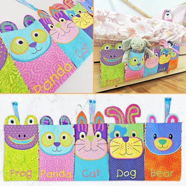 Animal Pocket Storage ITH Design 5x7 6x10 7x12