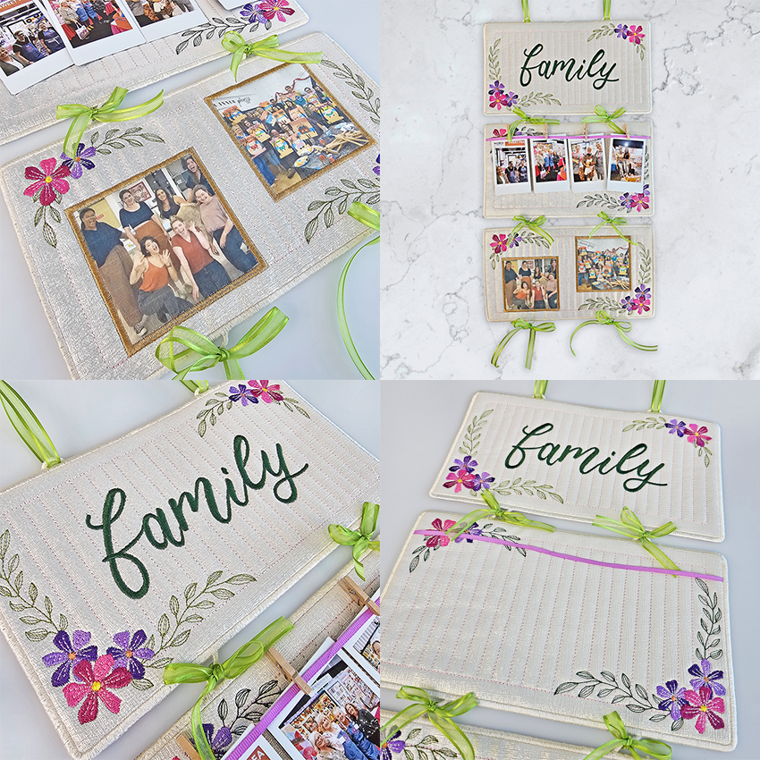 keepsake hanger ith design family angles