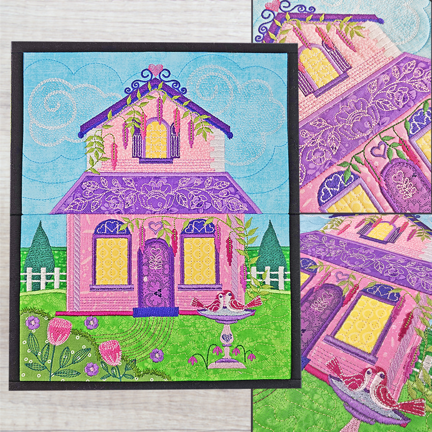 BOM No Place Like Home Quilt - Block 2