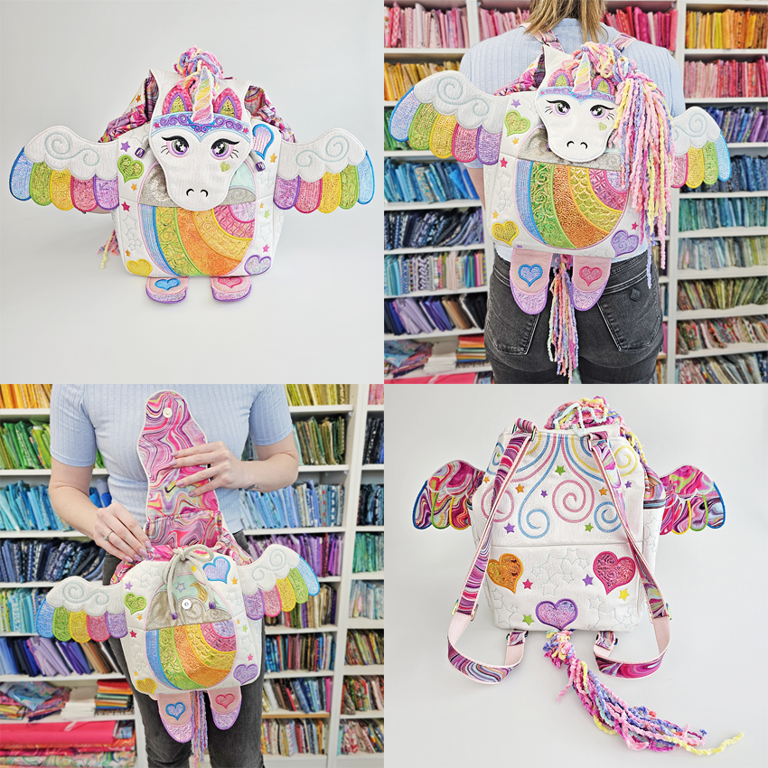 Sparkle the Unicorn Backpack