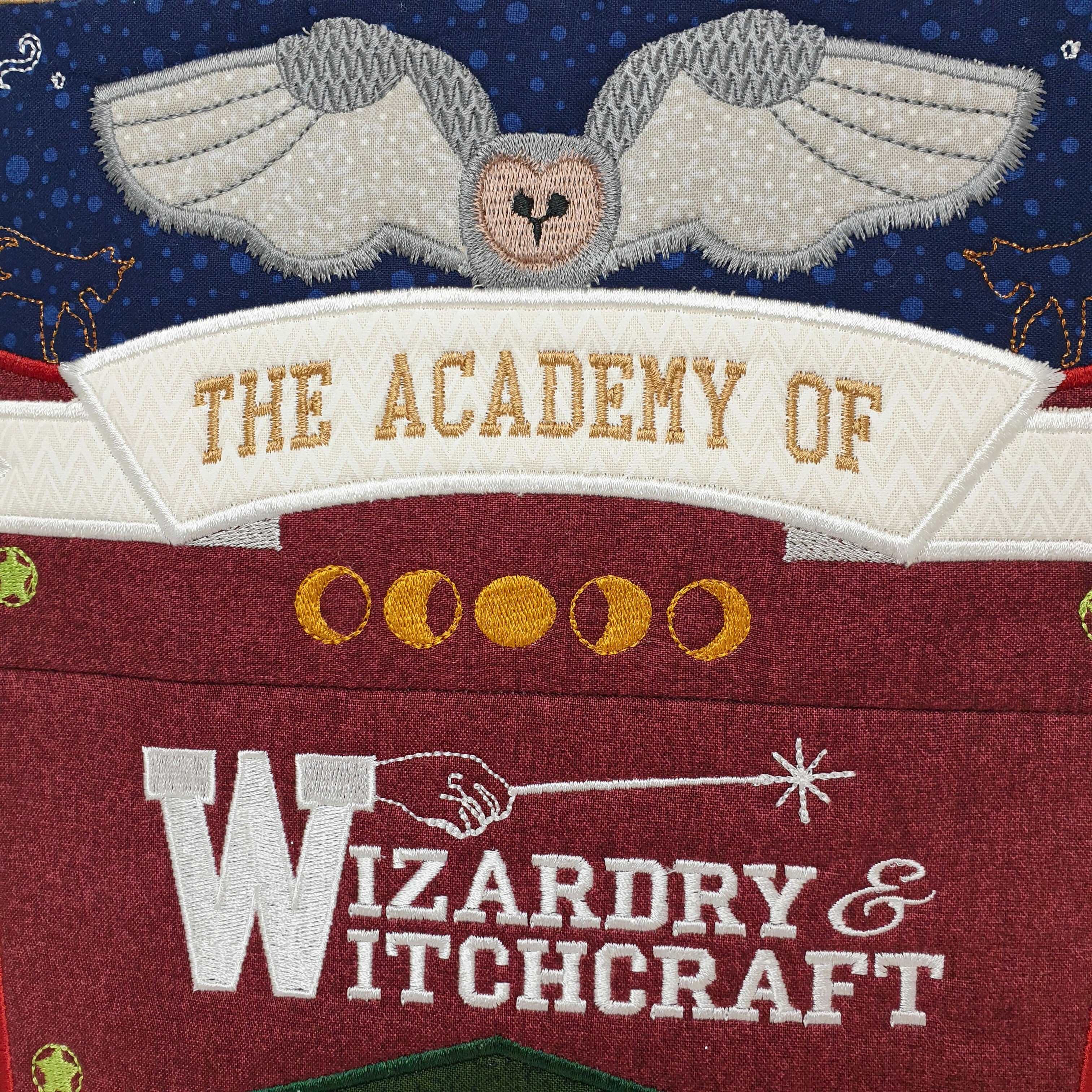 magic school flag close up 1