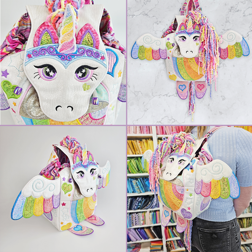 Sparkle the Unicorn Backpack