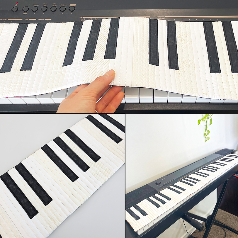 Piano Runner/Keyboard Cover