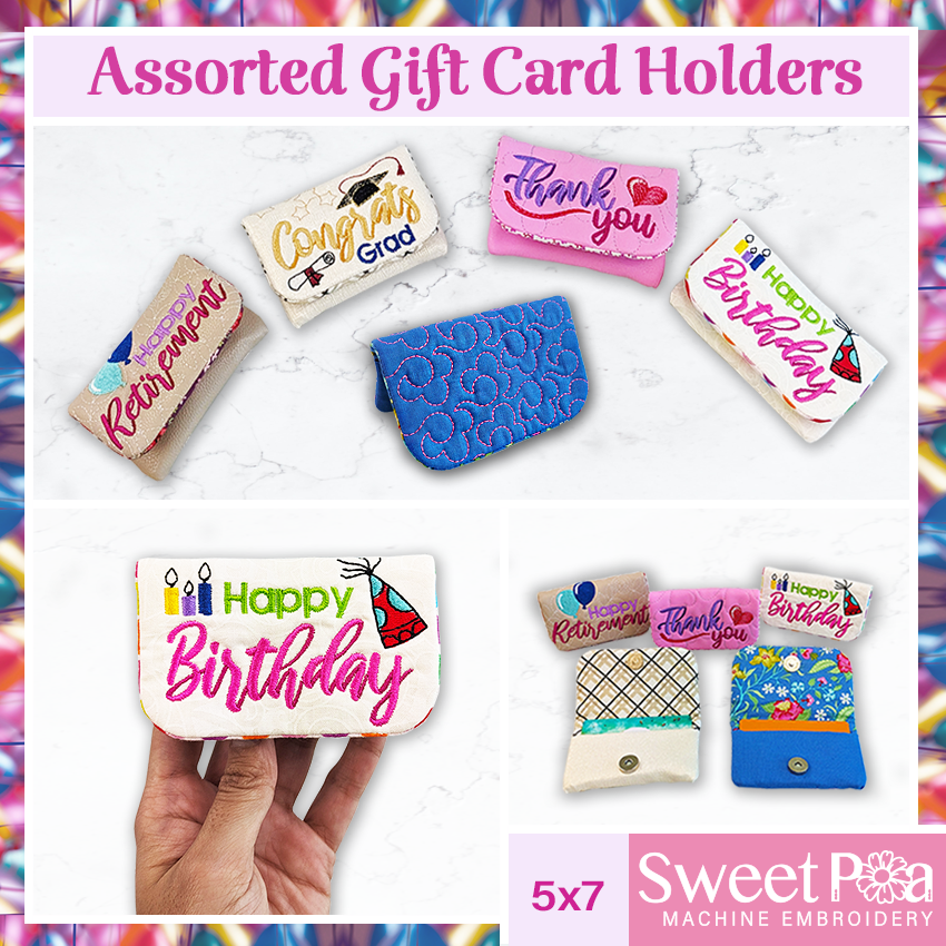 Assorted Gift Card Holders