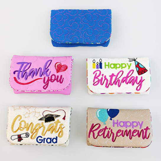 Assorted Gift Card Holders