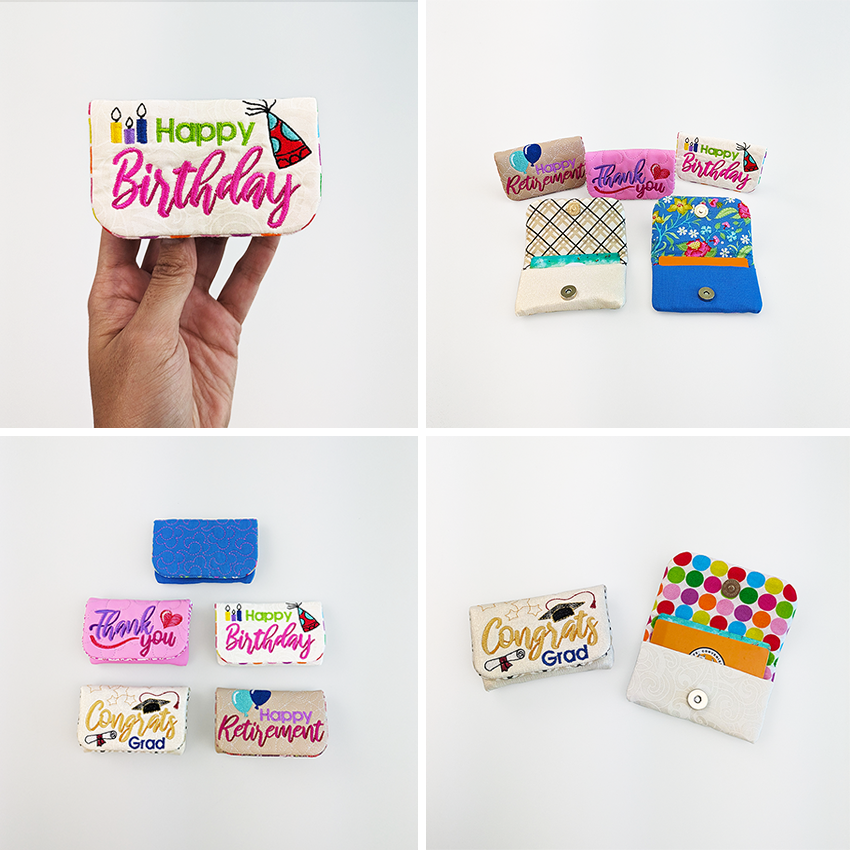 Assorted Gift Card Holders