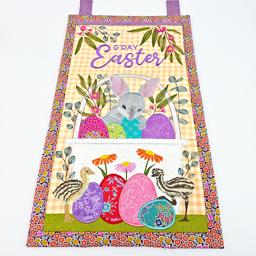 Australian Easter Bilby Hanger, Australiana, Fauna, Native Animal, Flowers, Hanger, Easter Eggs, Emu, Cassowary