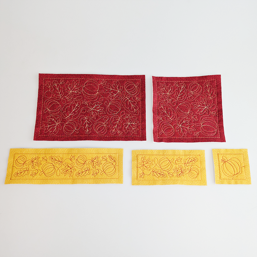 Autumn or Fall Quilting Blocks