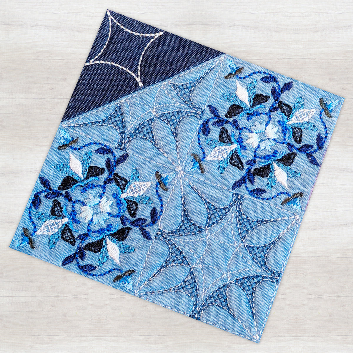 BOM Woodland Wonderland Quilt - Block 10