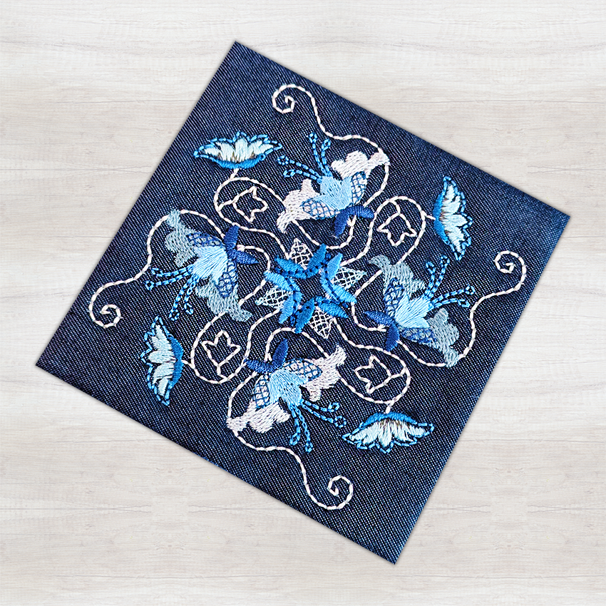 BOM Woodland Wonderland Quilt - Block 1