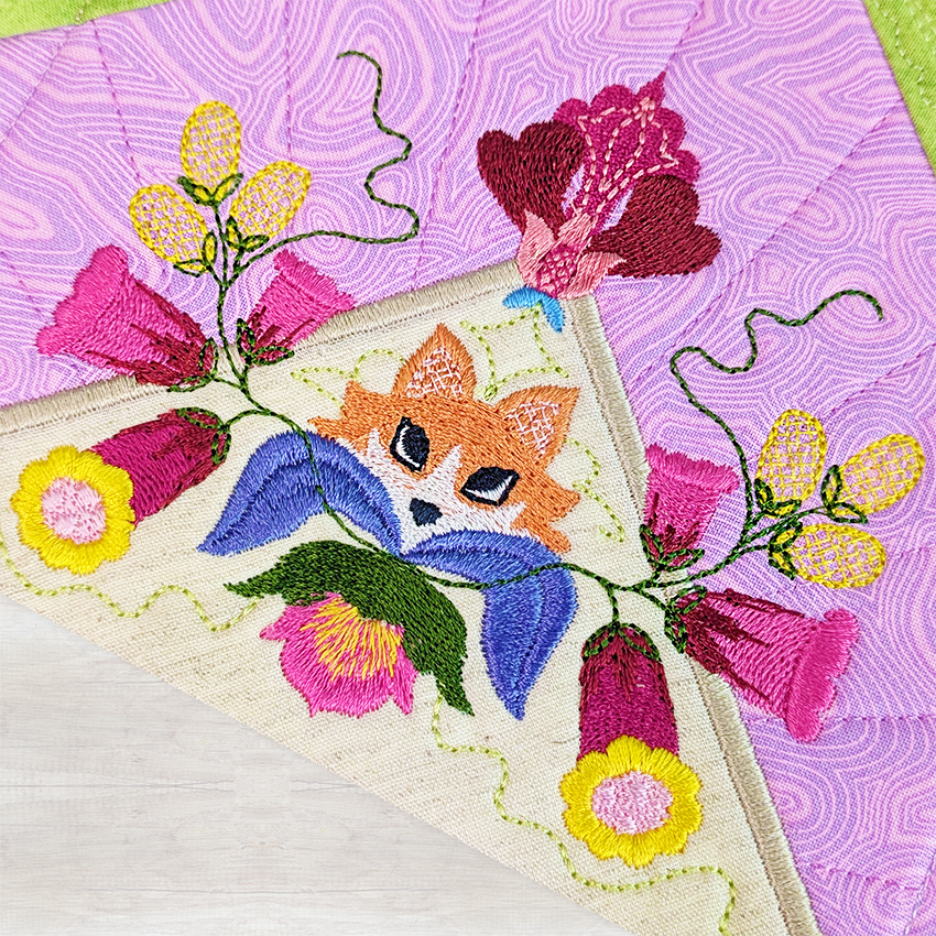 BOM Woodland Wonderland Quilt - Block 2