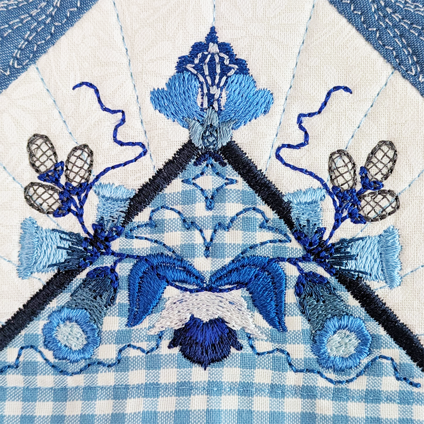 BOM Woodland Wonderland Quilt - Block 2