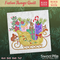 BOW Christmas Festive Things Quilt - Block 7 - Sweet Pea In The Hoop Machine Embroidery Design