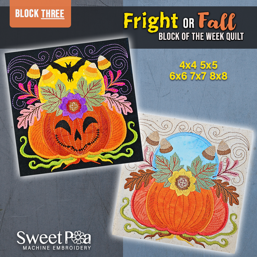 fright or fall bow block 3