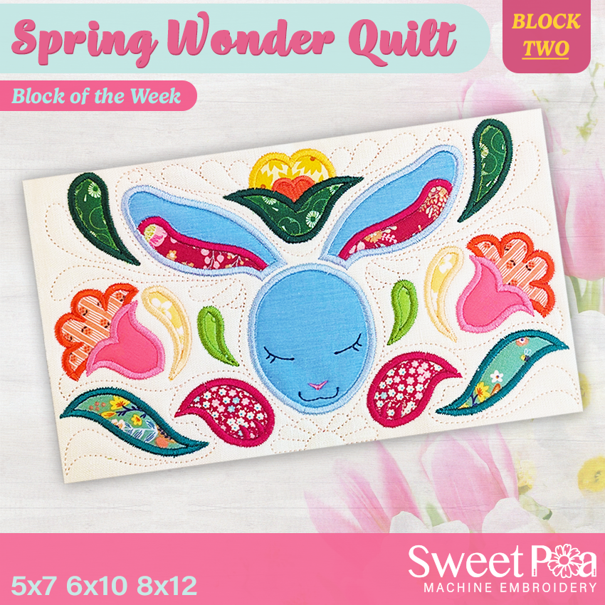 BOW Spring Wonder Quilt - Block 2