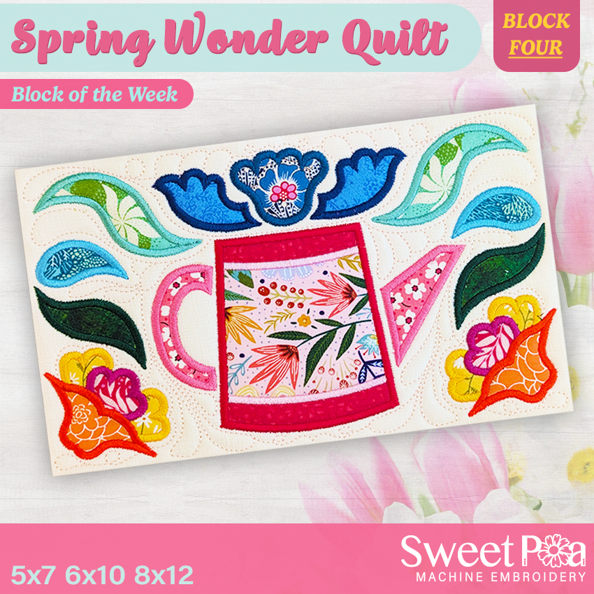 BOW Spring Wonder Quilt - Block 4