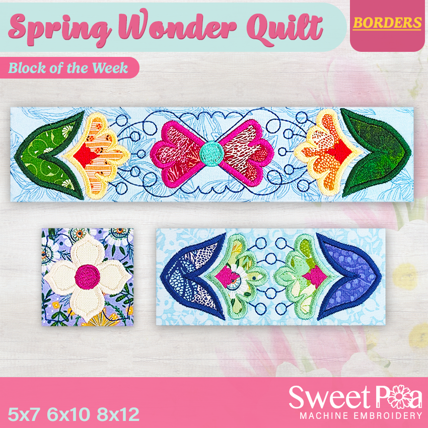 BOW Spring Wonder Quilt - Borders