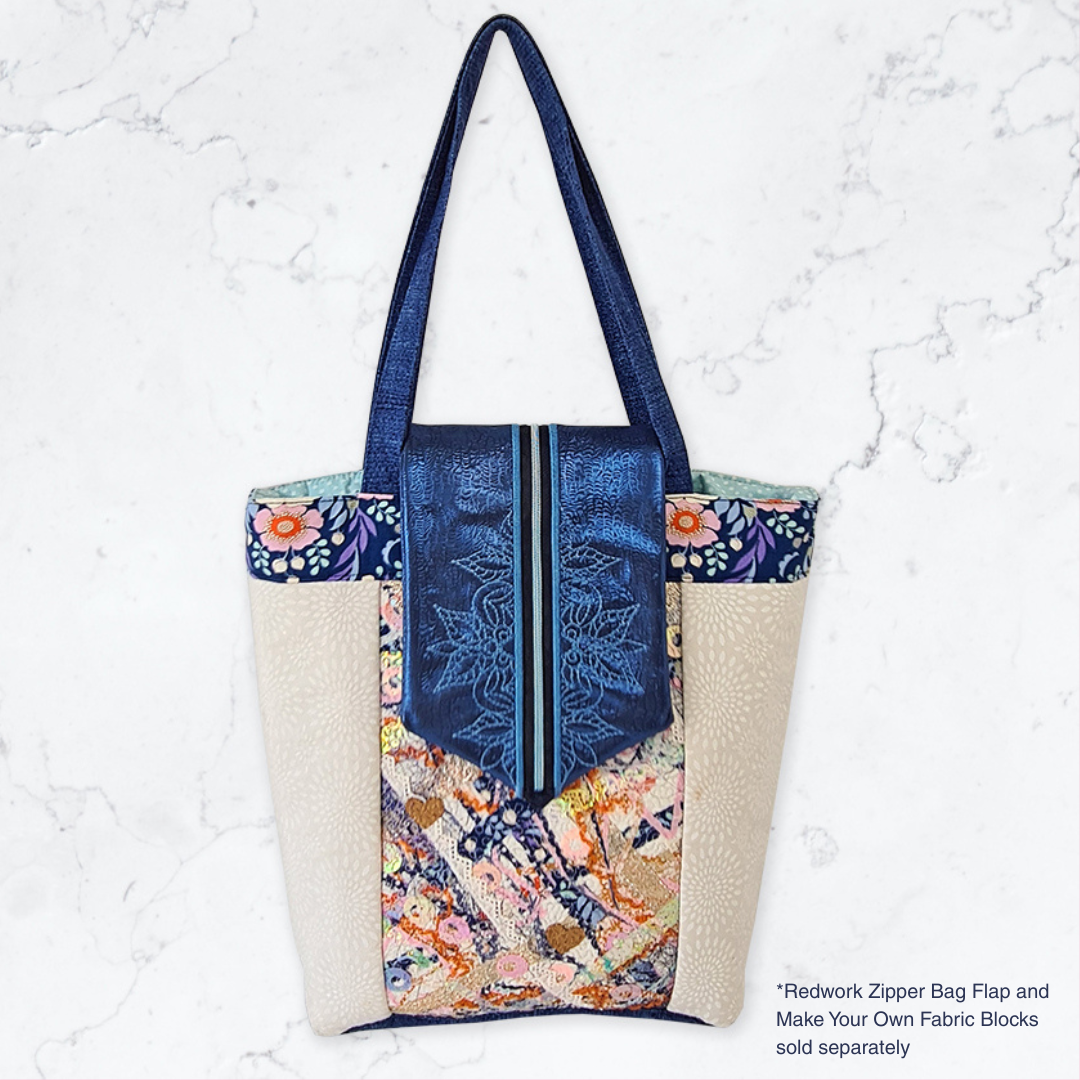 Make Your Own Fabric Blocks In the hoop machine embroidery designs