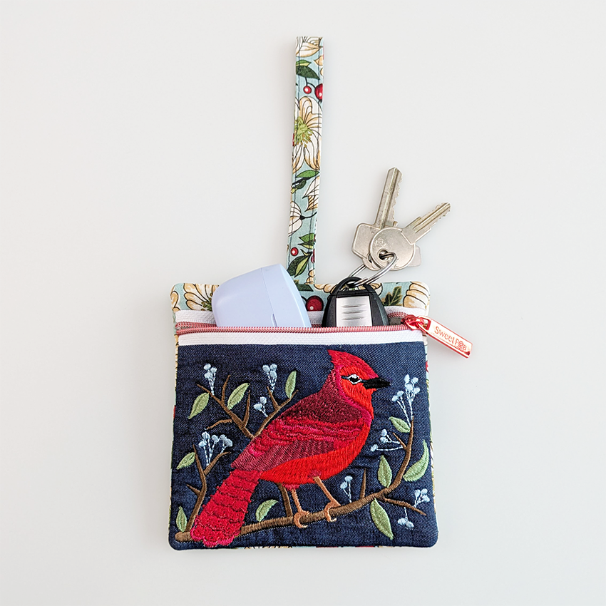Blue Jay Purse