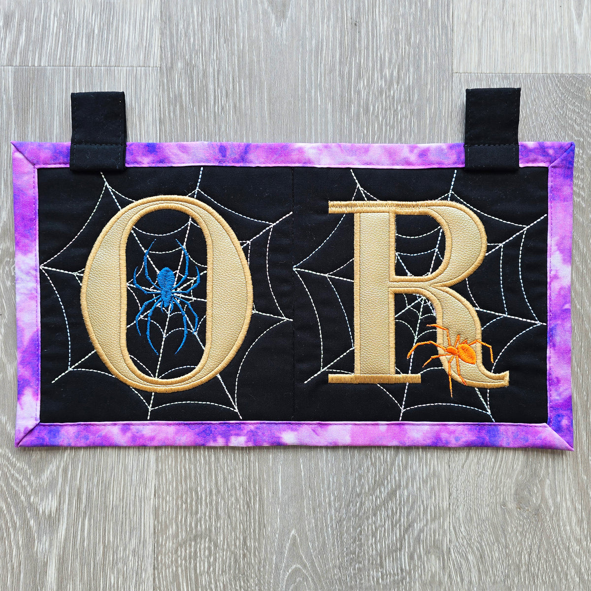 Trick Treat Hangers In the hoop machine embroidery designs